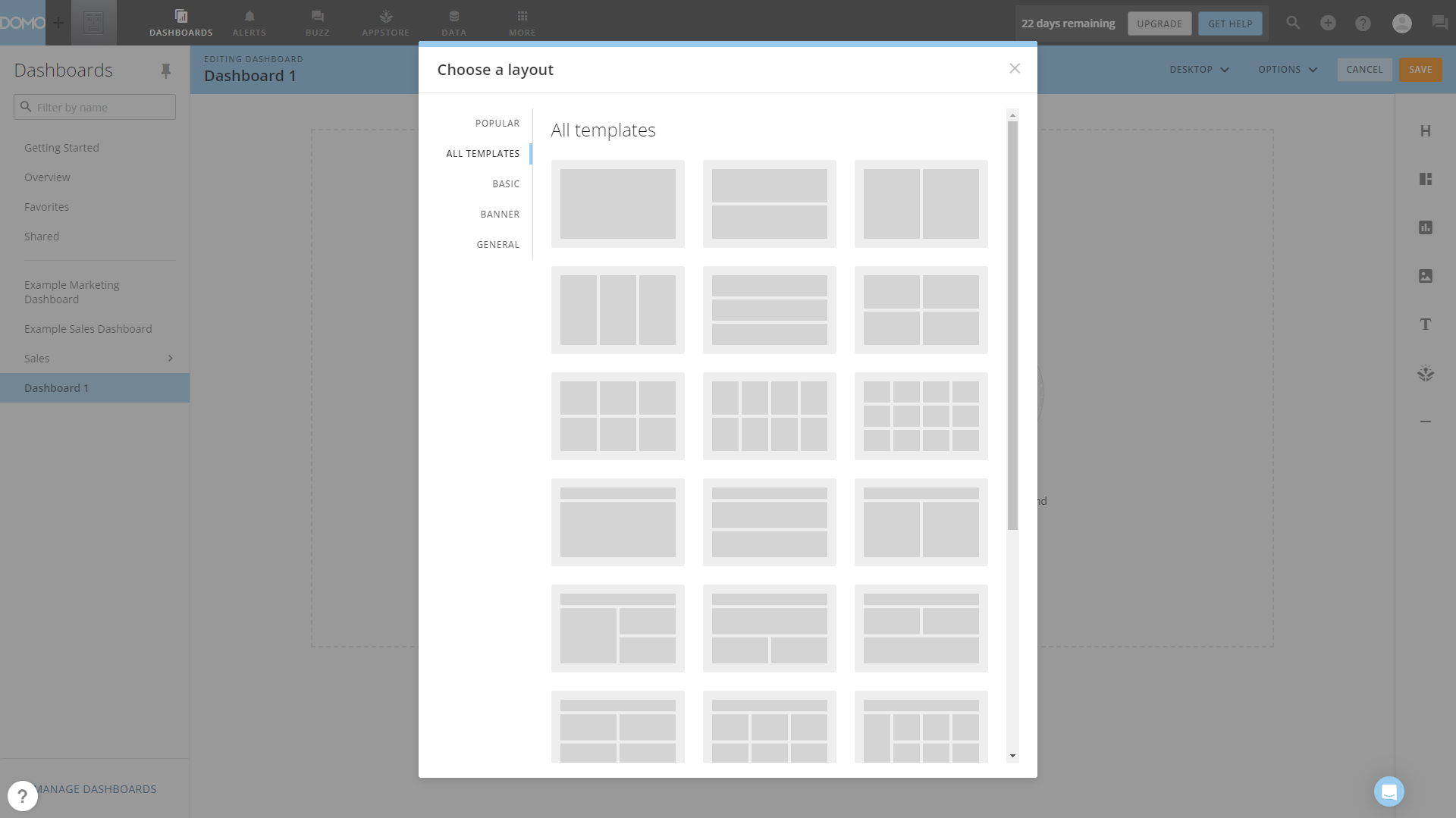 Figure 2-49 Layout - Domo